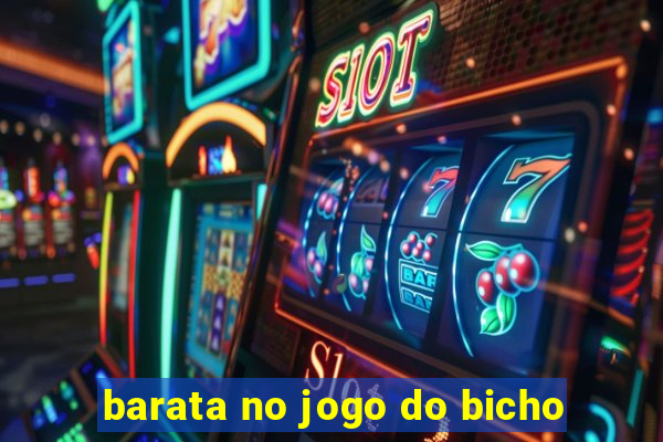 barata no jogo do bicho